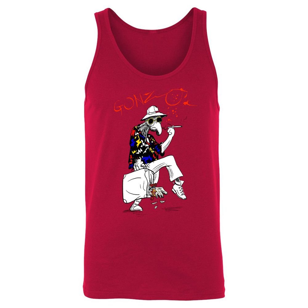 Unisex Jersey Tank - ZMMBMTA2 - Red - 11