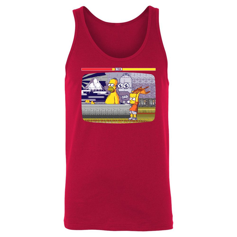 Unisex Jersey Tank - USQB4TE4 - Red - 11
