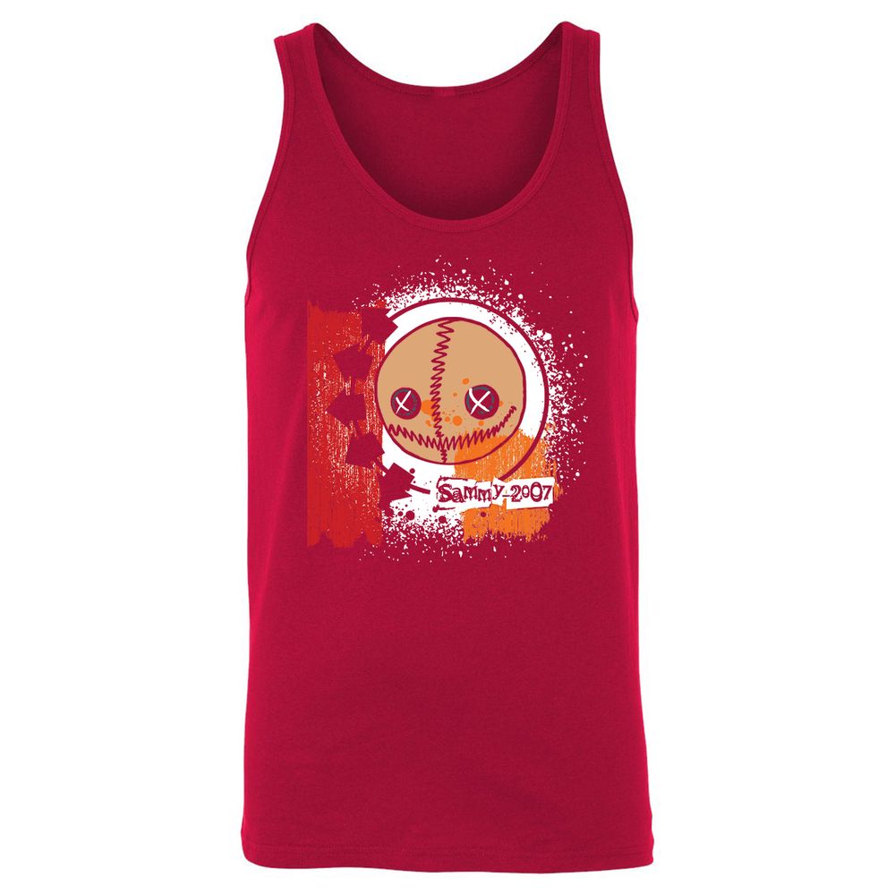 Unisex Jersey Tank - JF4P65JQ - Red - 11