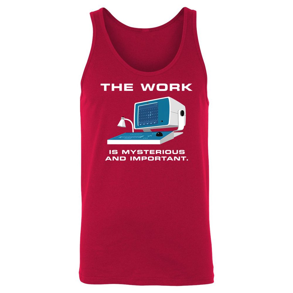 Unisex Jersey Tank - PLSSR7KB - Red - 11