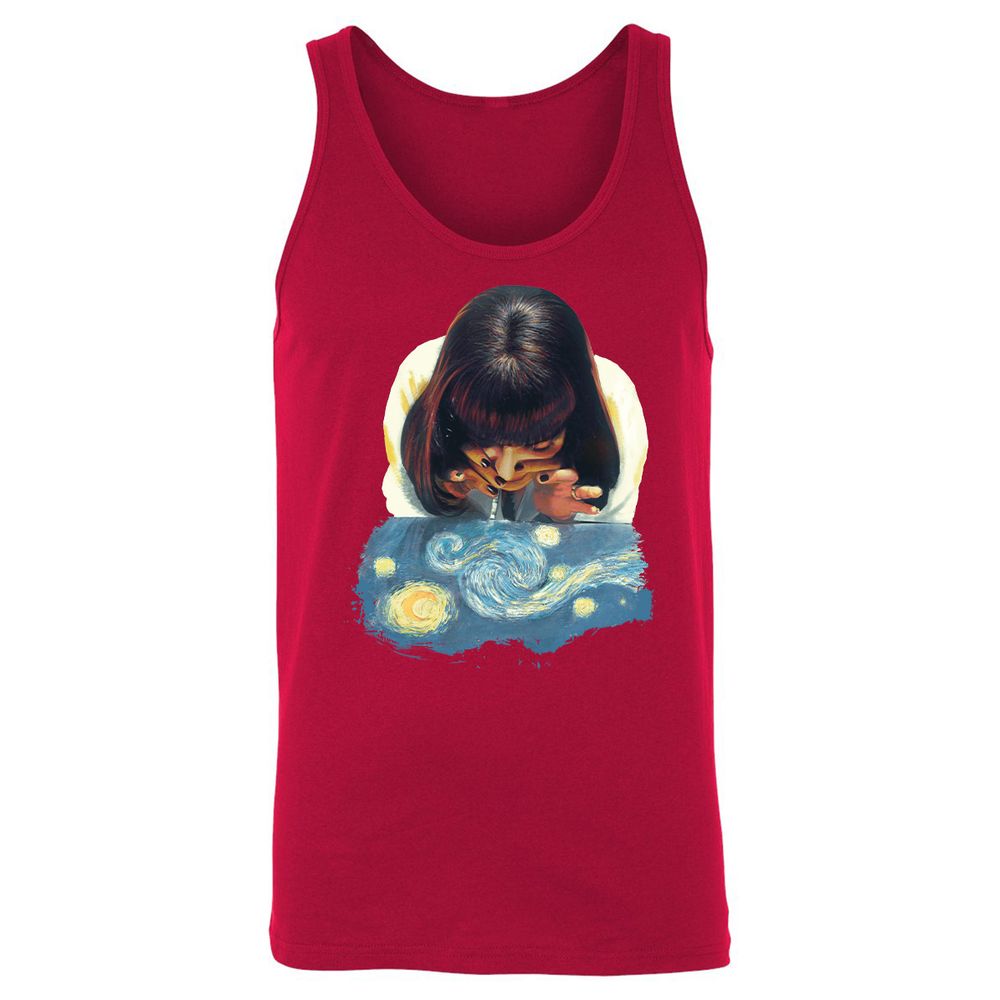 Unisex Jersey Tank - 1XBZKPZ7 - Red - 11