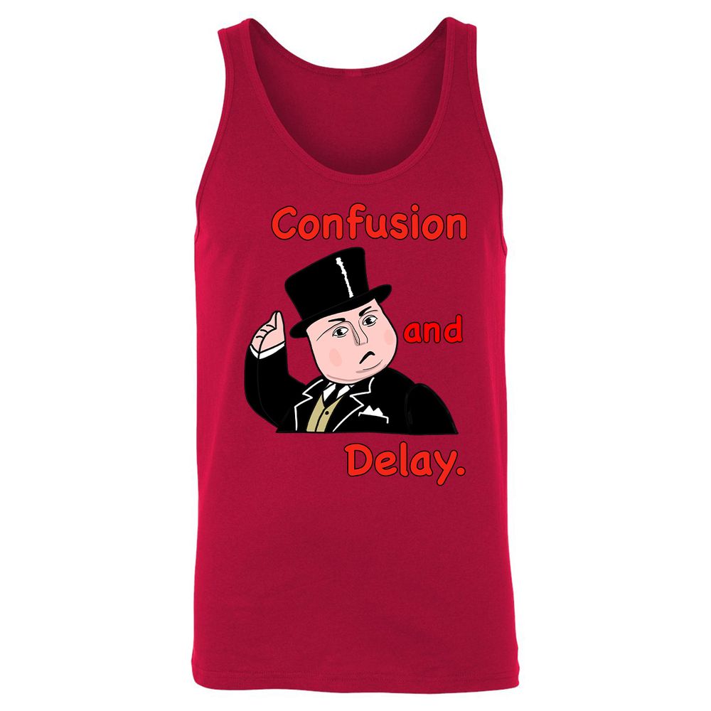 Unisex Jersey Tank - GFQG7GXL - Red - 11