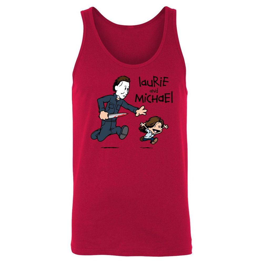 Unisex Jersey Tank - AYZUPEE5 - Red - 11