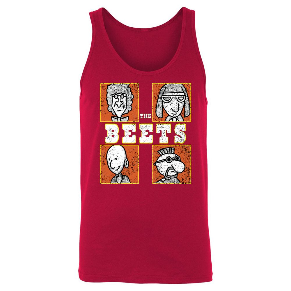 Unisex Jersey Tank - 12HRDD74 - Red - 11