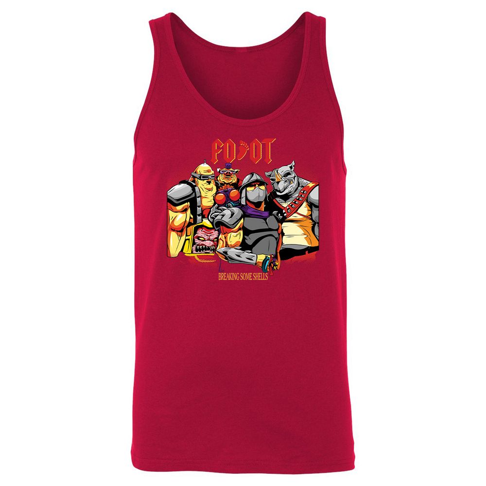 Unisex Jersey Tank - Q6M75Y9L - Red - 11