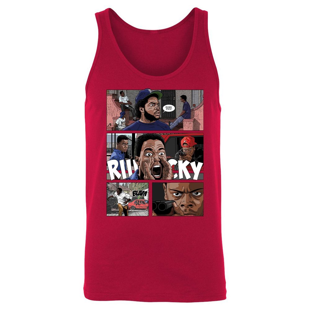 Unisex Jersey Tank - 2A3MP8NW - Red - 11
