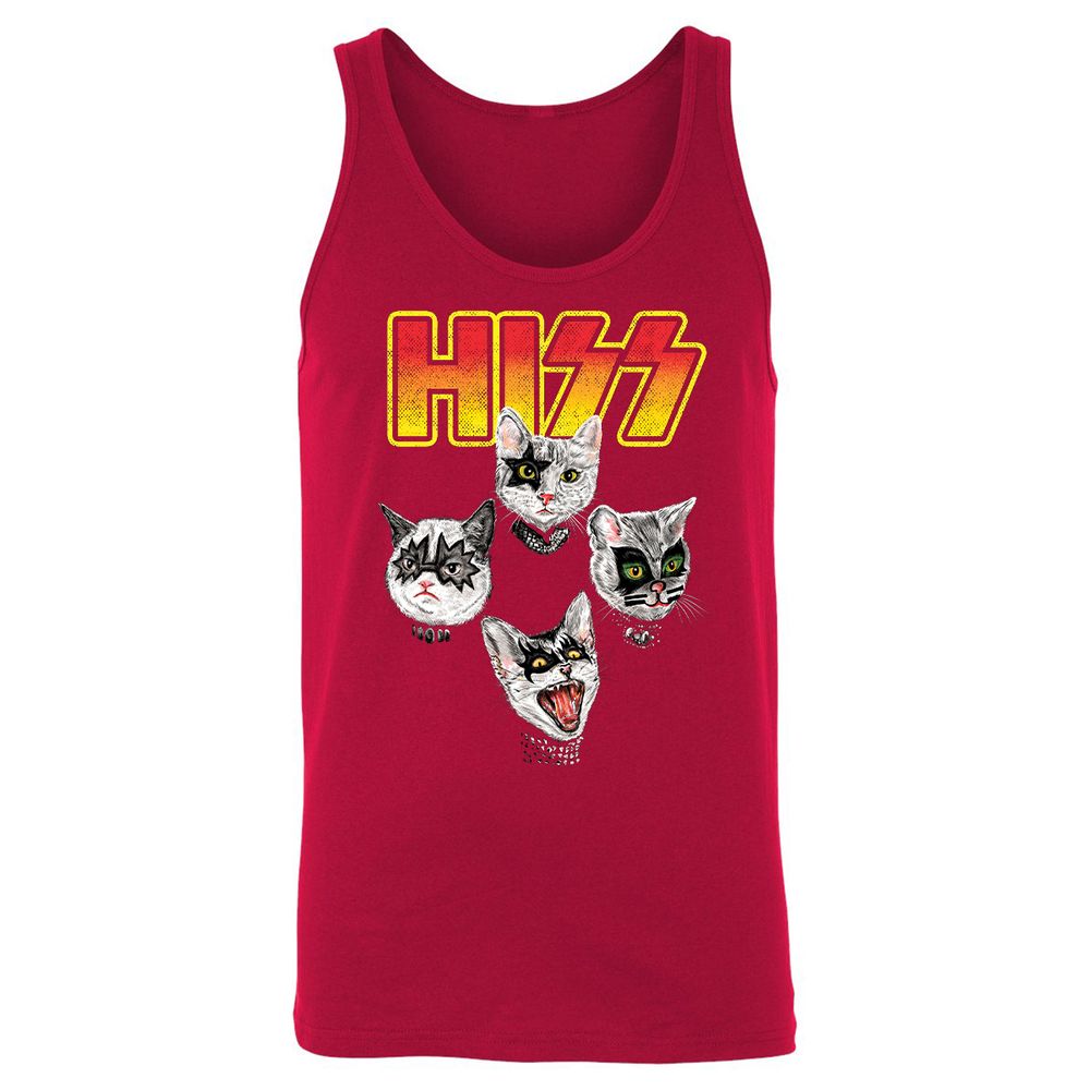 Unisex Jersey Tank - DJAUW673 - Red - 11