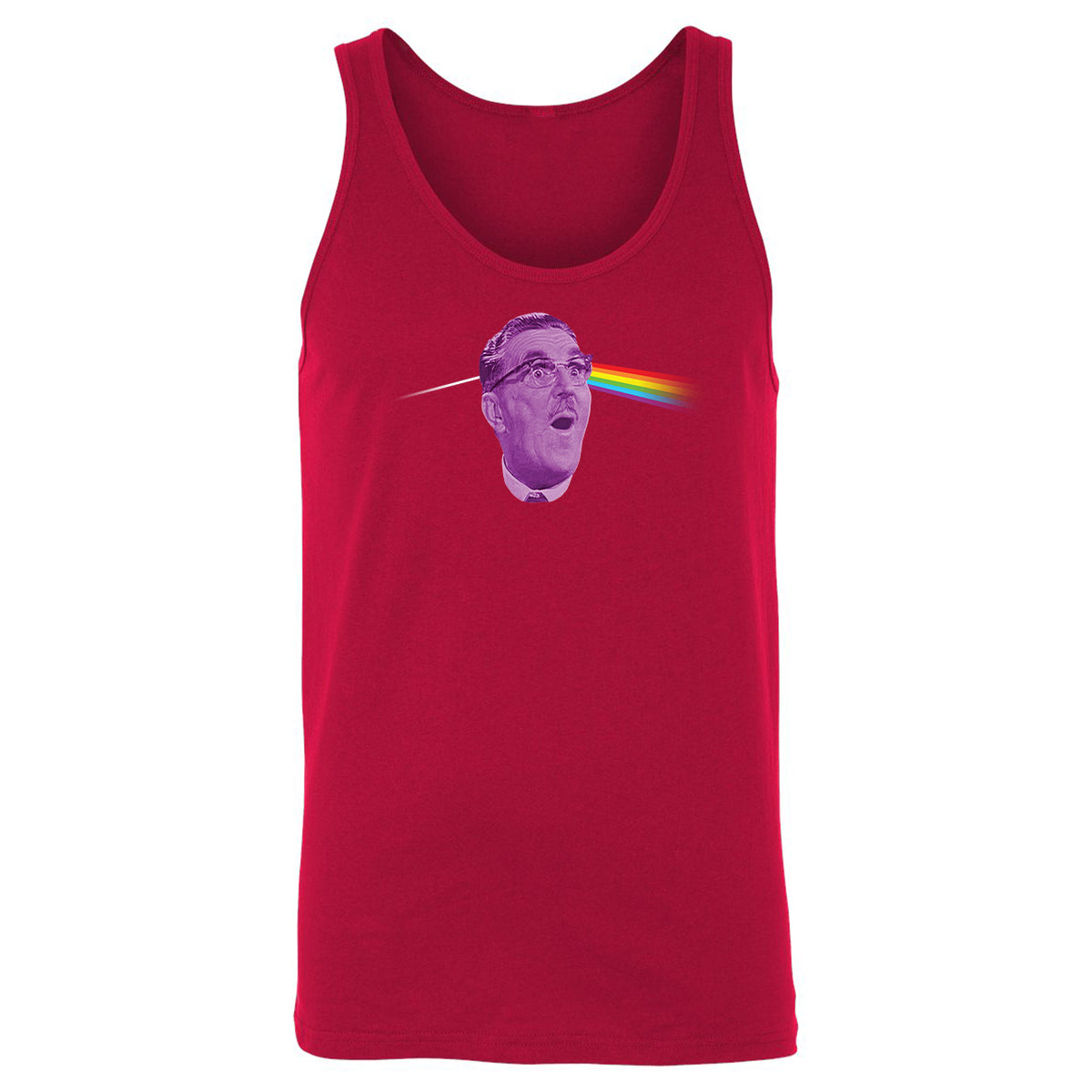 Unisex Jersey Tank - HUABZKWA - Red - 11