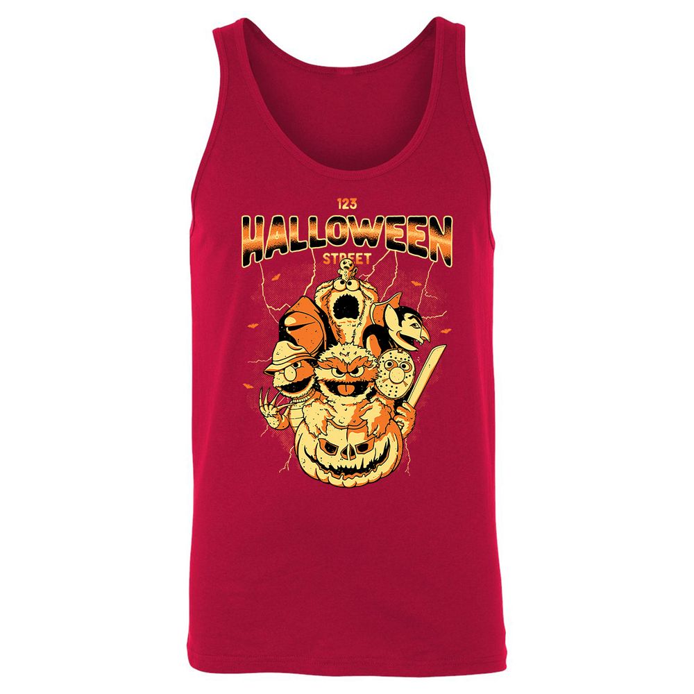 Unisex Jersey Tank - PN49N2QC - Red - 11