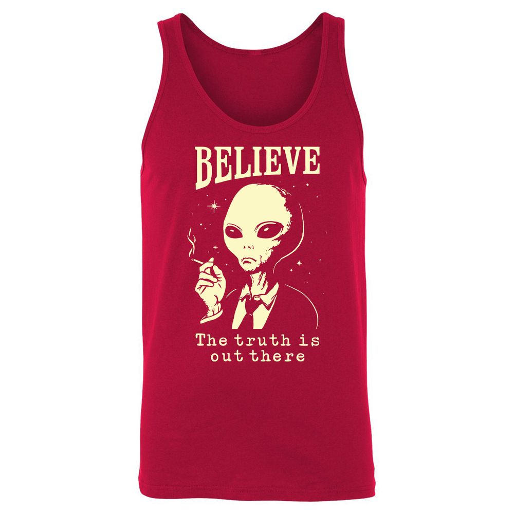 Unisex Jersey Tank - 9X1JT78F - Red - 11