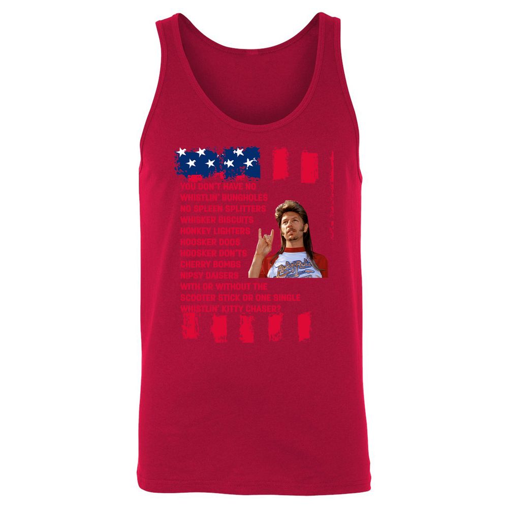 Unisex Jersey Tank - A2QR7RFF - Red - 11