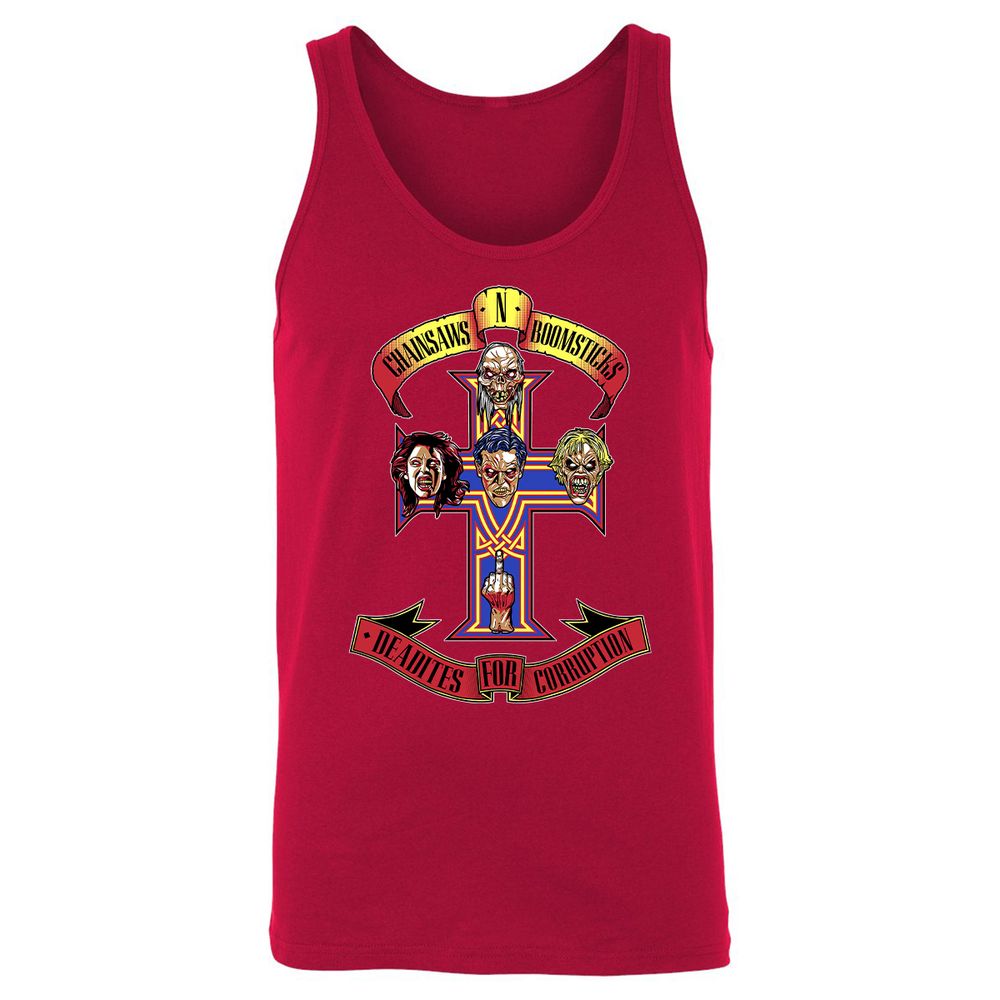 Unisex Jersey Tank - DQZARM8G - Red - 11