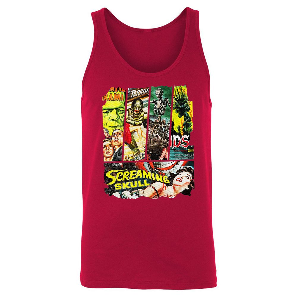 Unisex Jersey Tank - VPBM1K9C - Red - 11