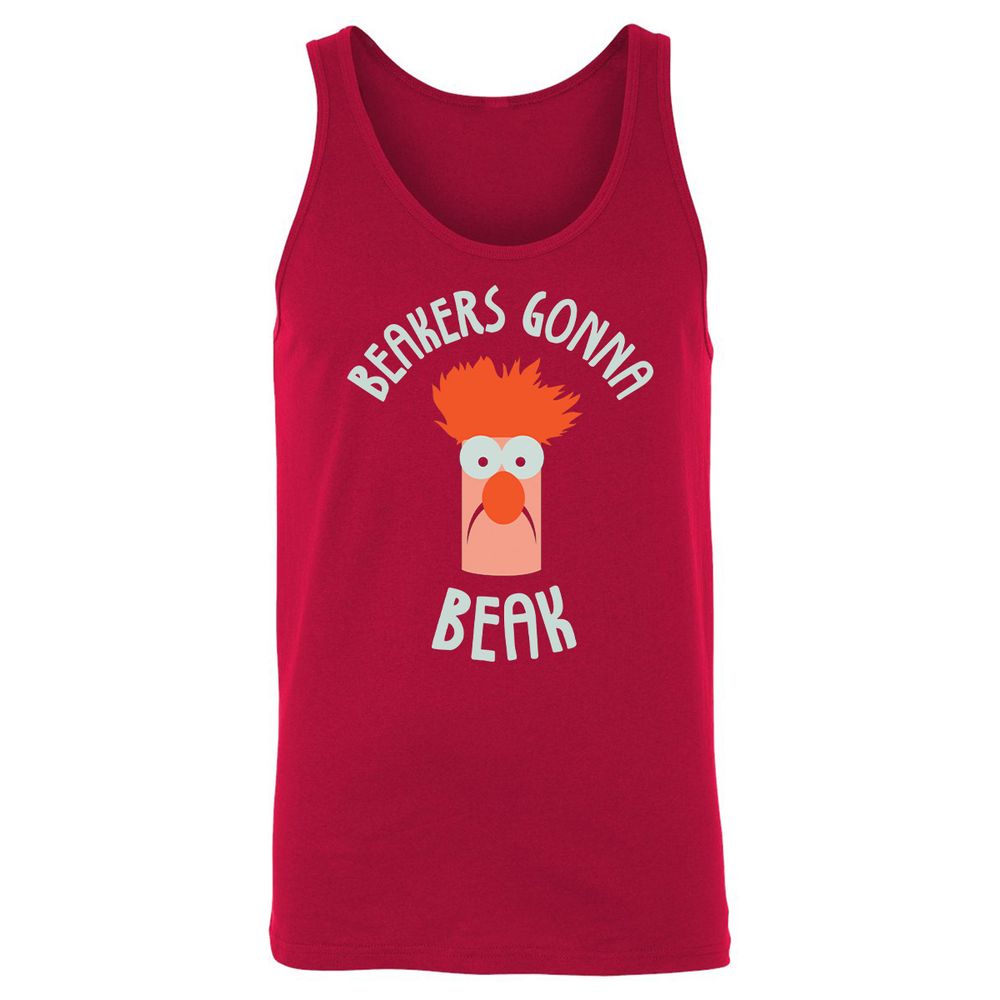 Unisex Jersey Tank - RHN4SDLE - Red - 11