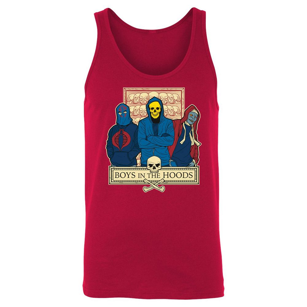 Unisex Jersey Tank - N24FY5C6 - Red - 11