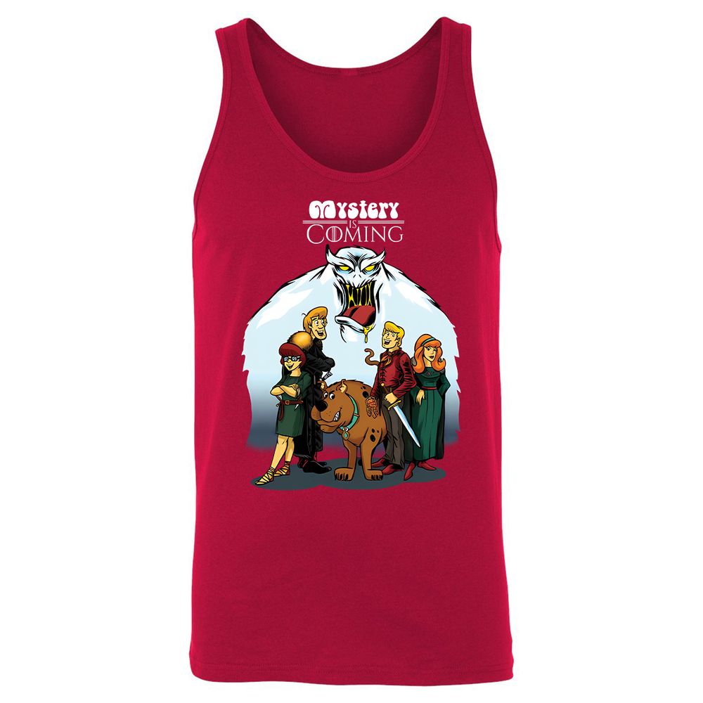 Unisex Jersey Tank - 12MJK8GX - Red - 11