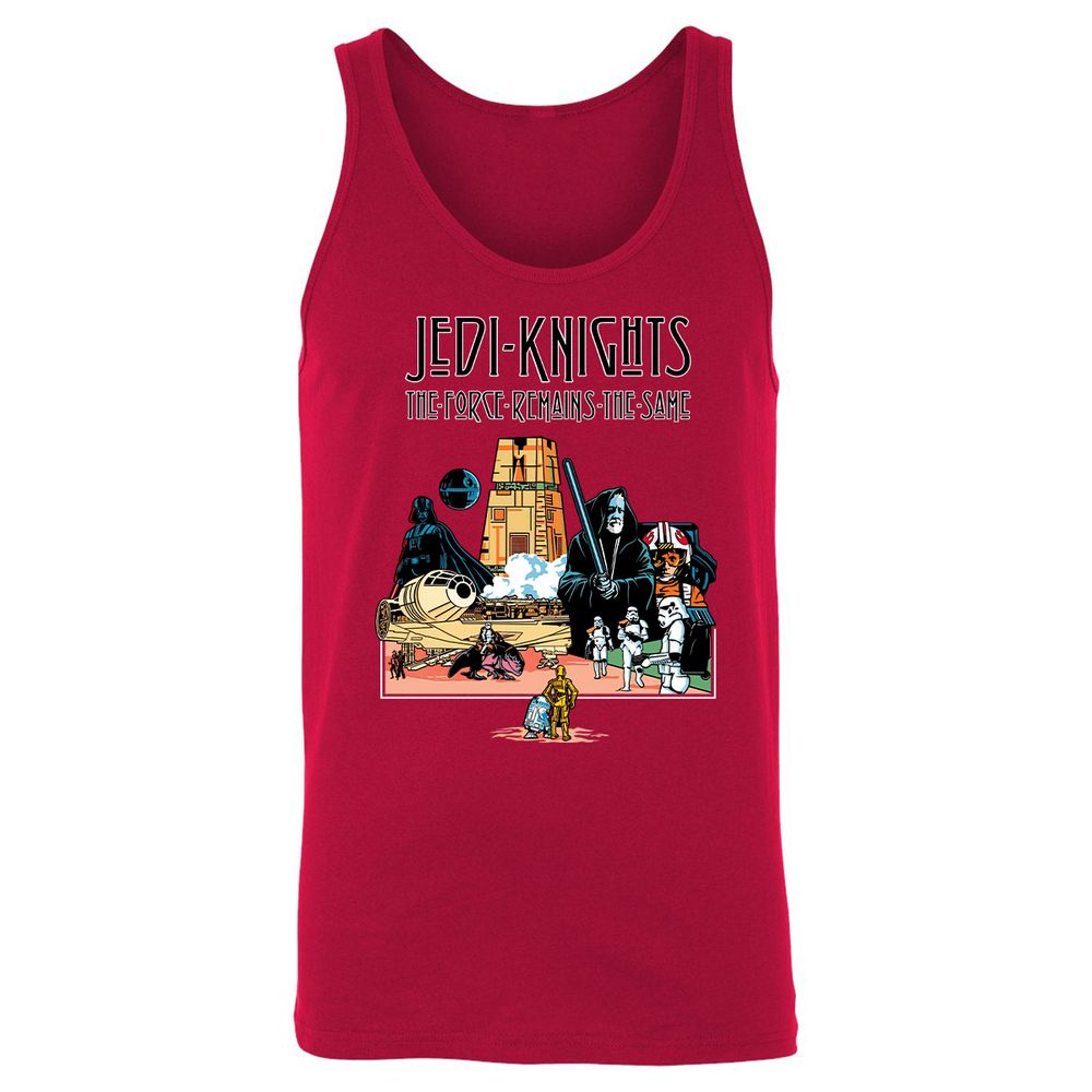 Unisex Jersey Tank - BAZNYGH8 - Red - 11