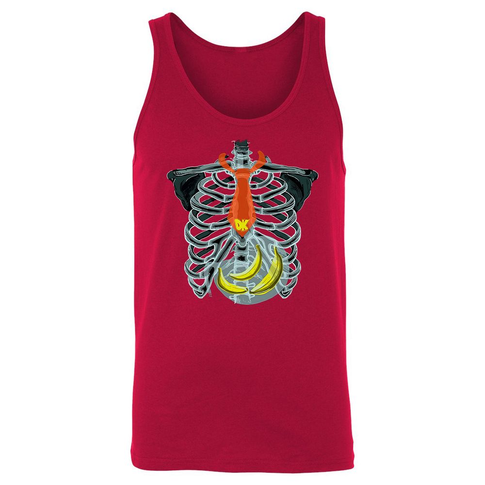 Unisex Jersey Tank - UJ9BVL87 - Red - 11