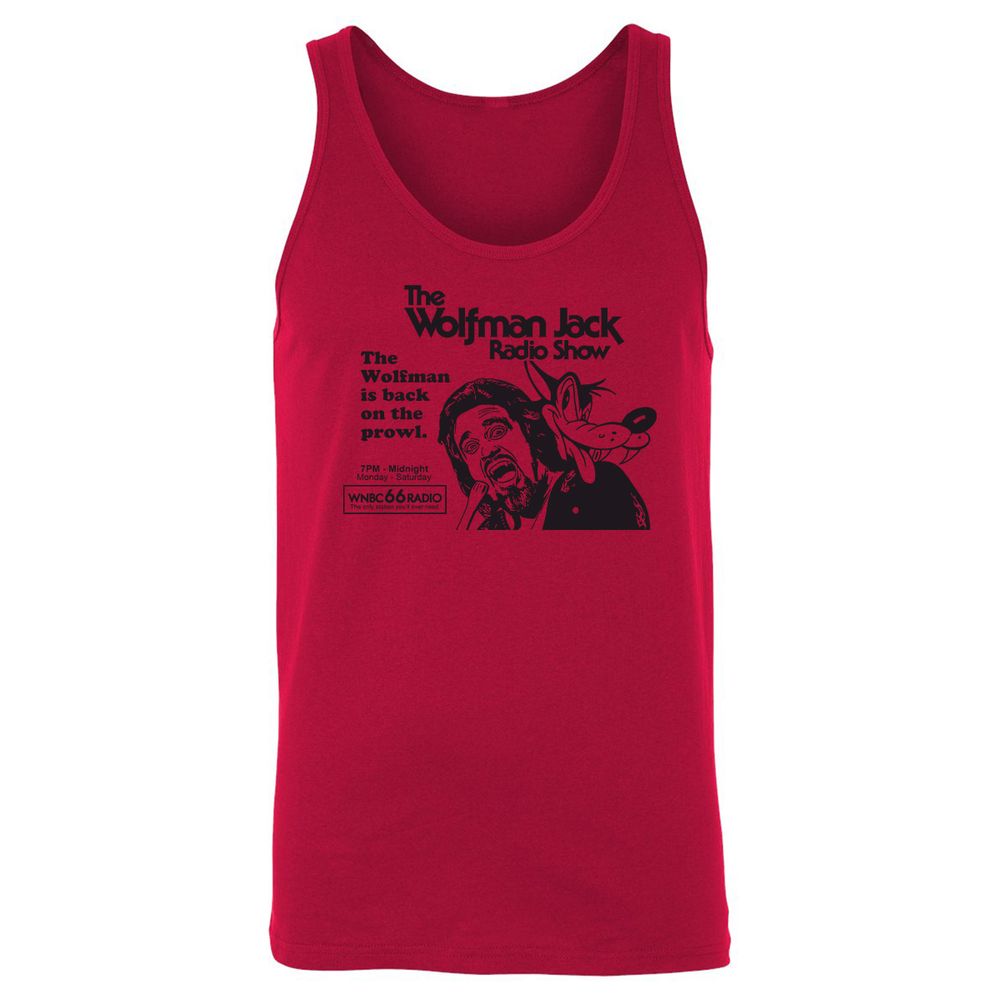 Unisex Jersey Tank - F7VKLCAB - Red - 11