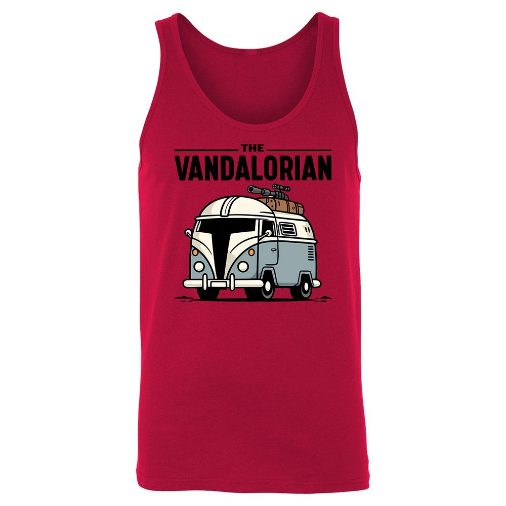 Unisex Jersey Tank - S1VEL7CJ - Red - 11