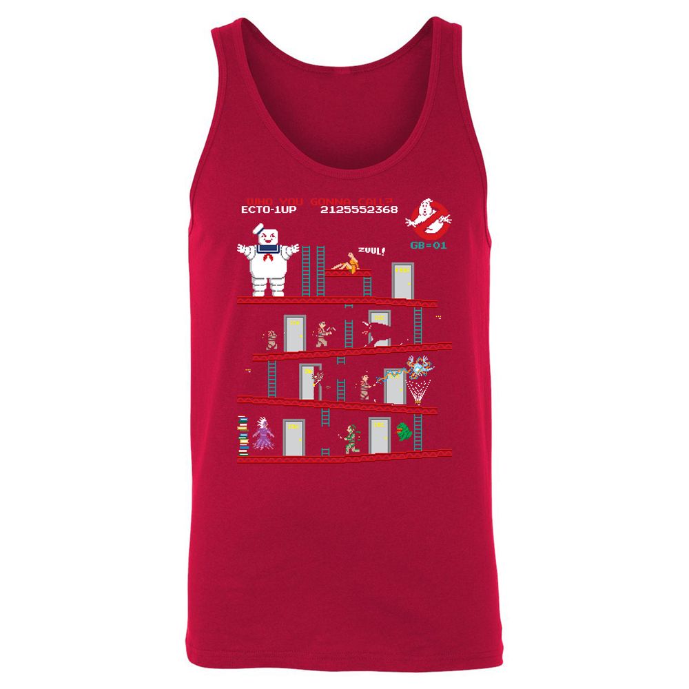 Unisex Jersey Tank - WXGD83VL - Red - 11