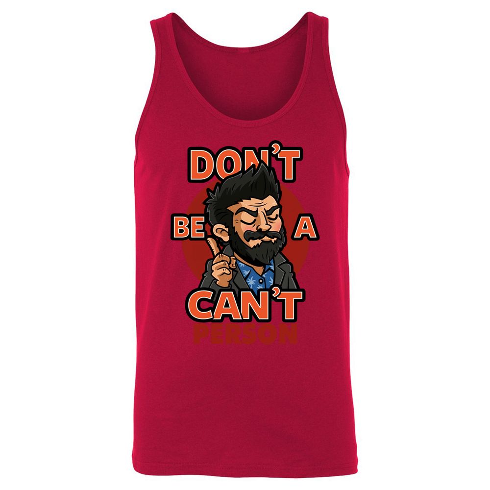Unisex Jersey Tank - 6SPV7DQ3 - Red - 11