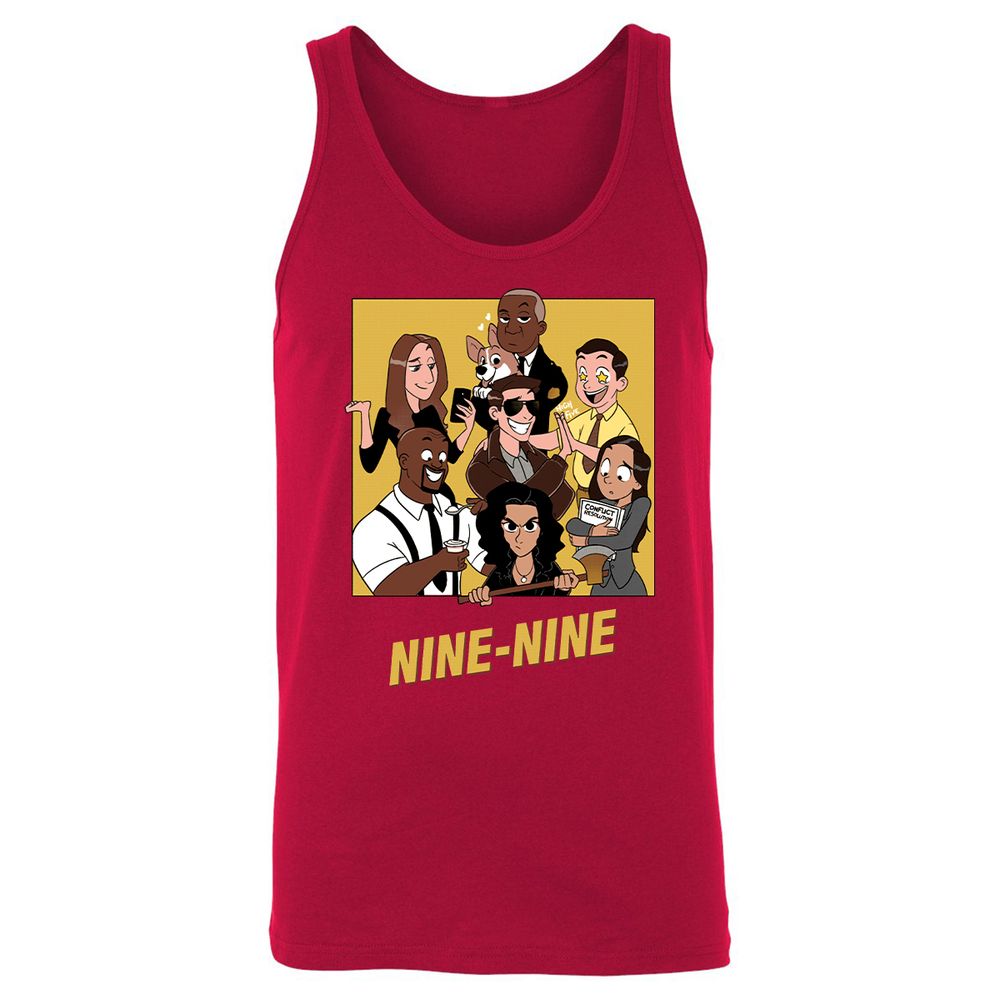 Unisex Jersey Tank - TPXK5HV1 - Red - 11