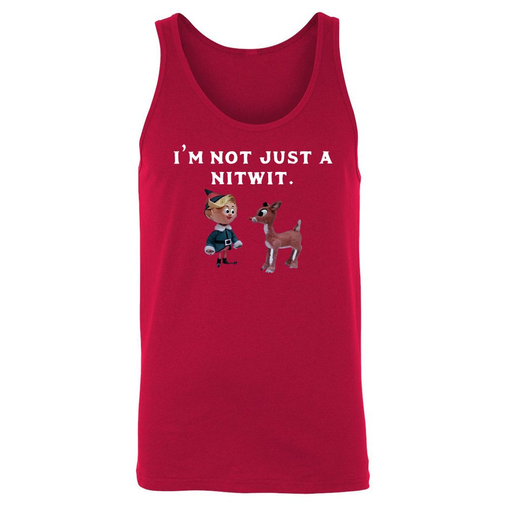 Unisex Jersey Tank - S8NYT6Y3 - Red - 11