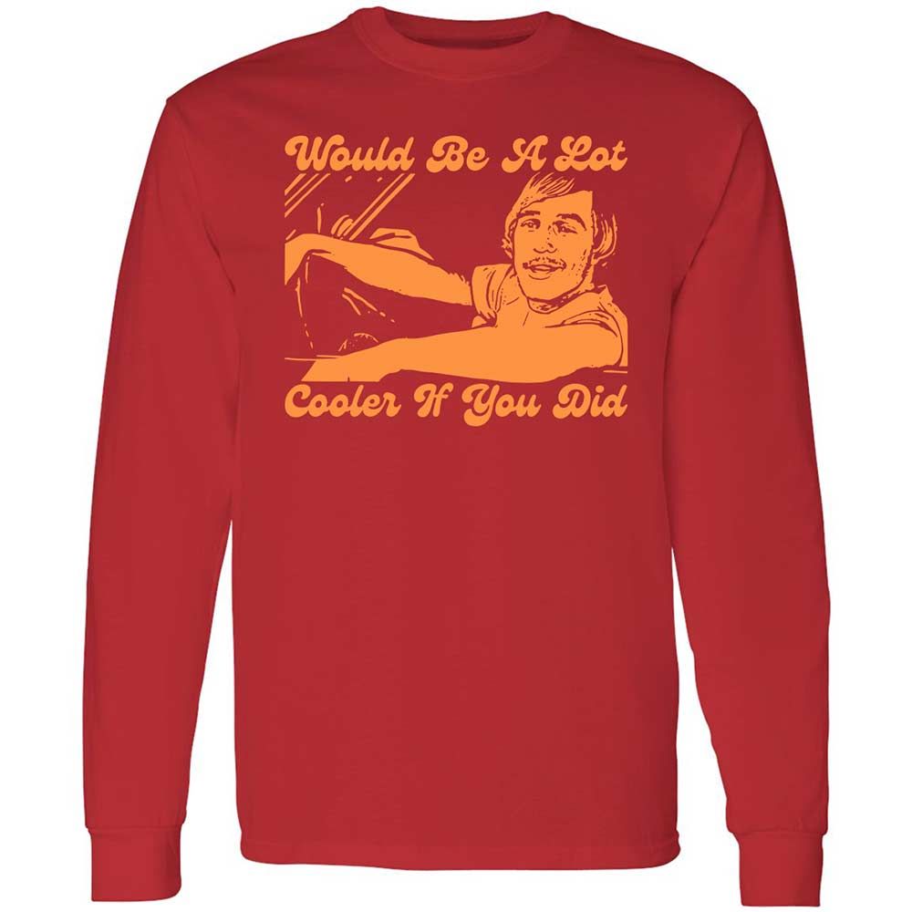 Long Sleeve T-Shirt - TLS1JTBV - Red - 11