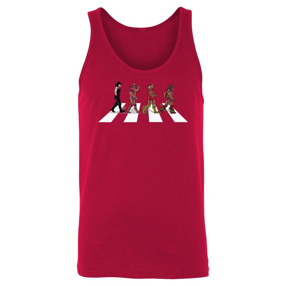 Unisex Jersey Tank - HBVAJK21 - Red - 11
