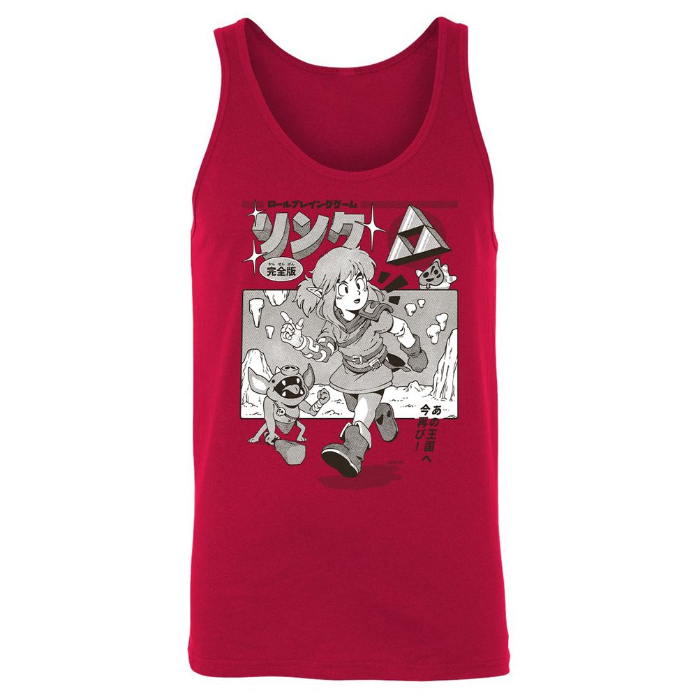 Unisex Jersey Tank - DS6AXGE1 - Red - 11