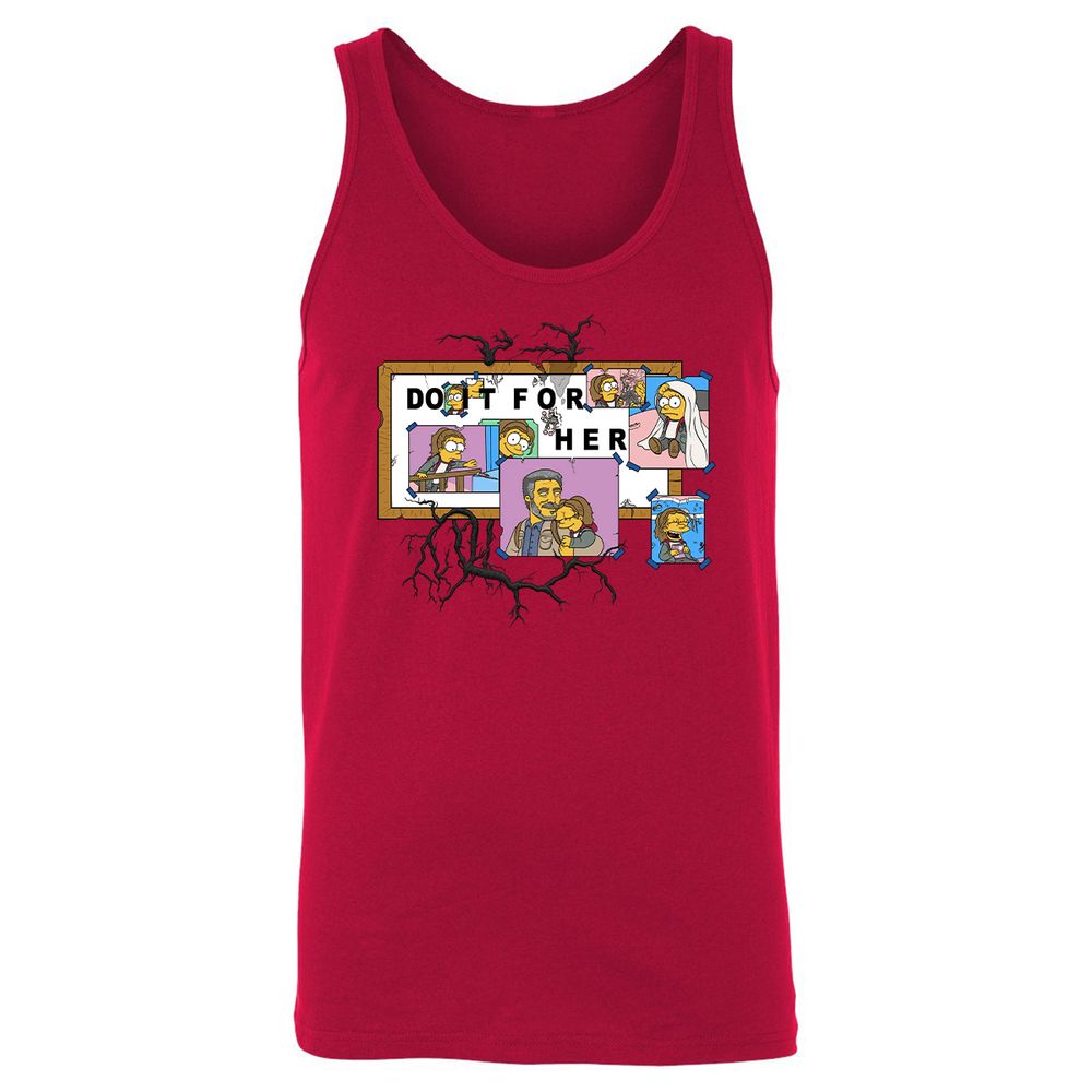 Unisex Jersey Tank - G55RDMD3 - Red - 11