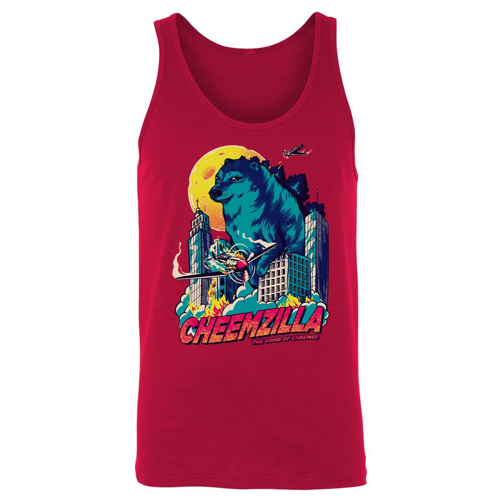 Unisex Jersey Tank - 1KPN8UCV - Red - 11