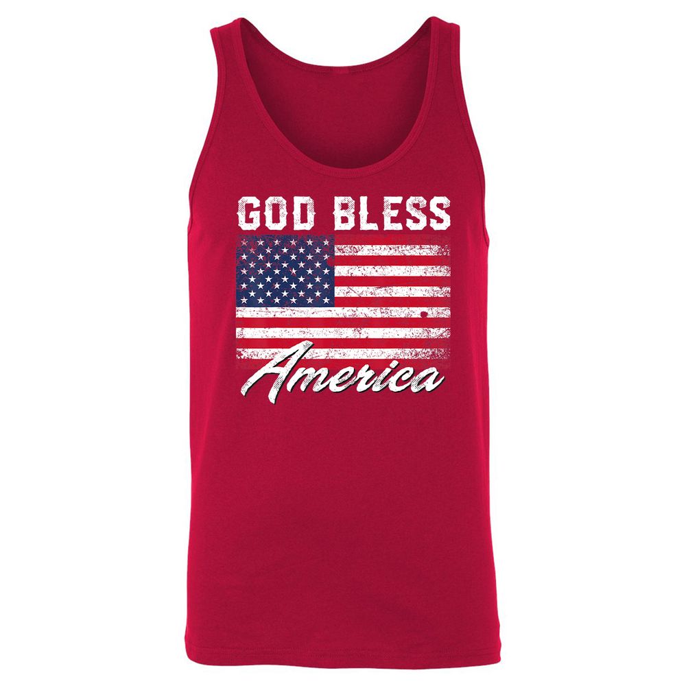 Unisex Jersey Tank - SH66MSA1 - Red - 11