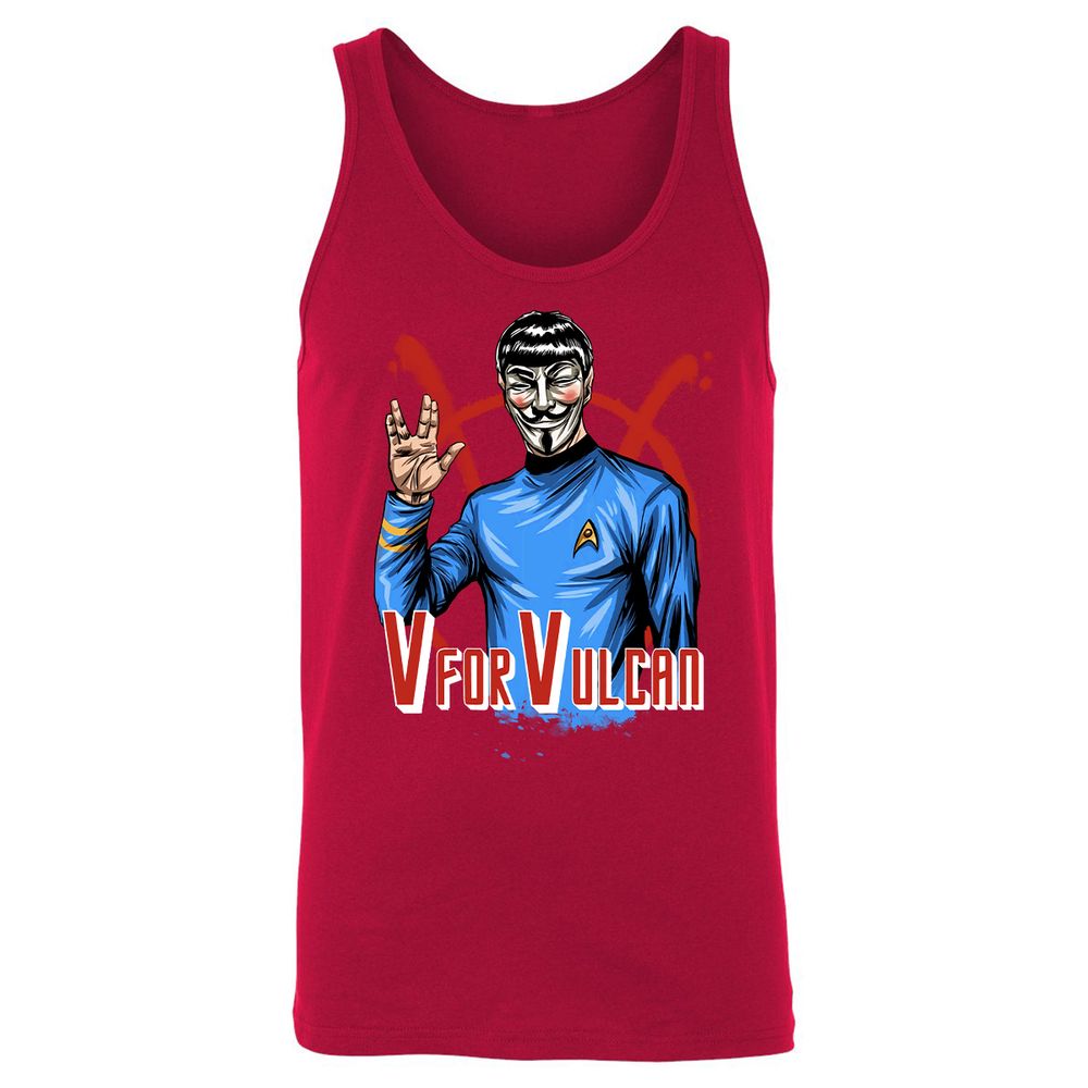 Unisex Jersey Tank - 7DPABXUC - Red - 11