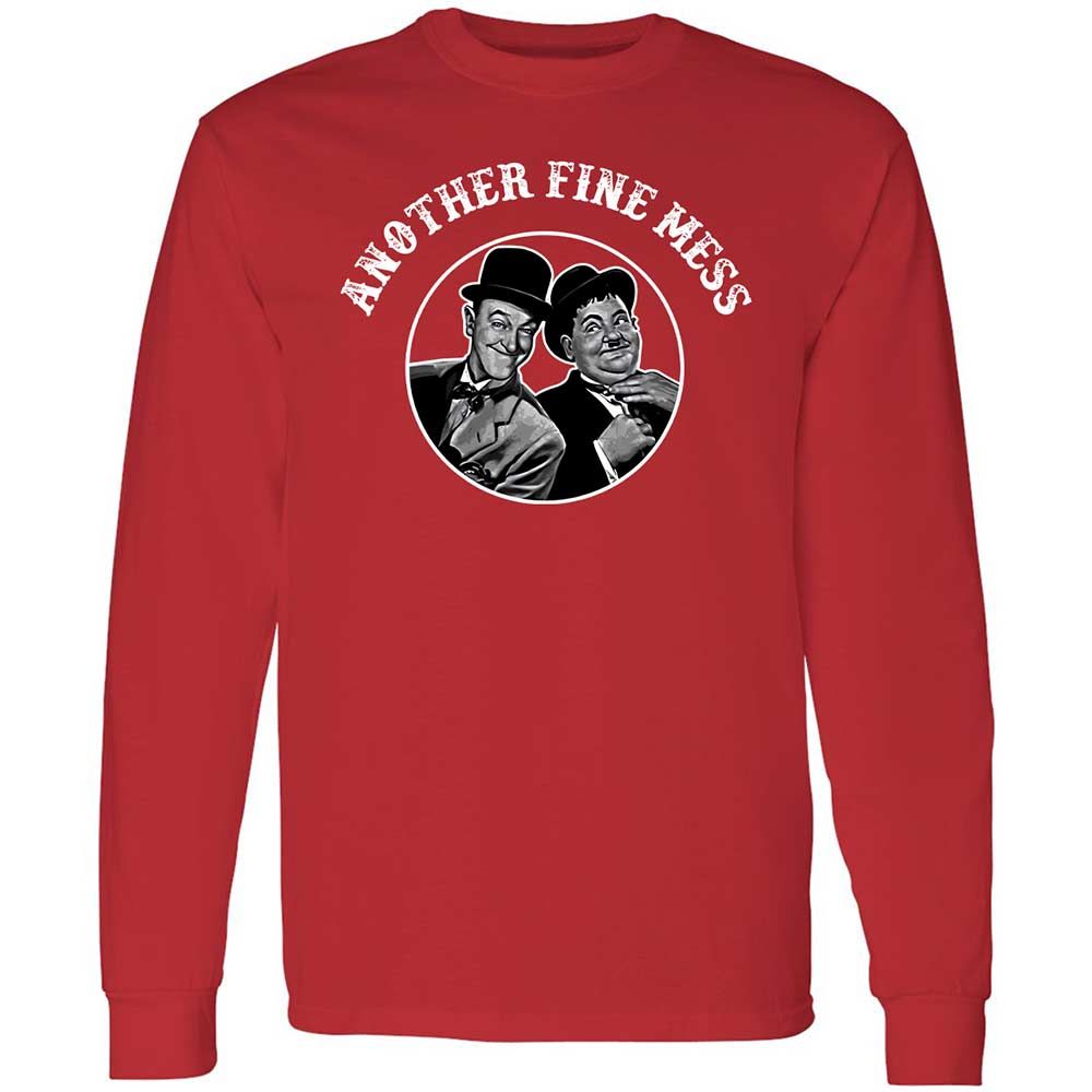 Long Sleeve T-Shirt - B2HC7CUP - Red - 11