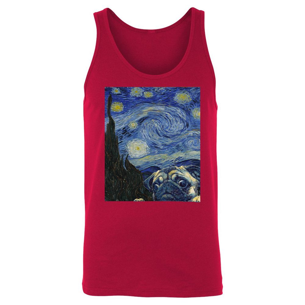 Unisex Jersey Tank - TJ4MQ823 - Red - 11