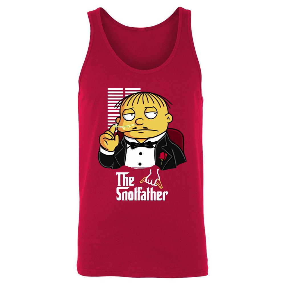 Unisex Jersey Tank - QGC47KEL - Red - 11