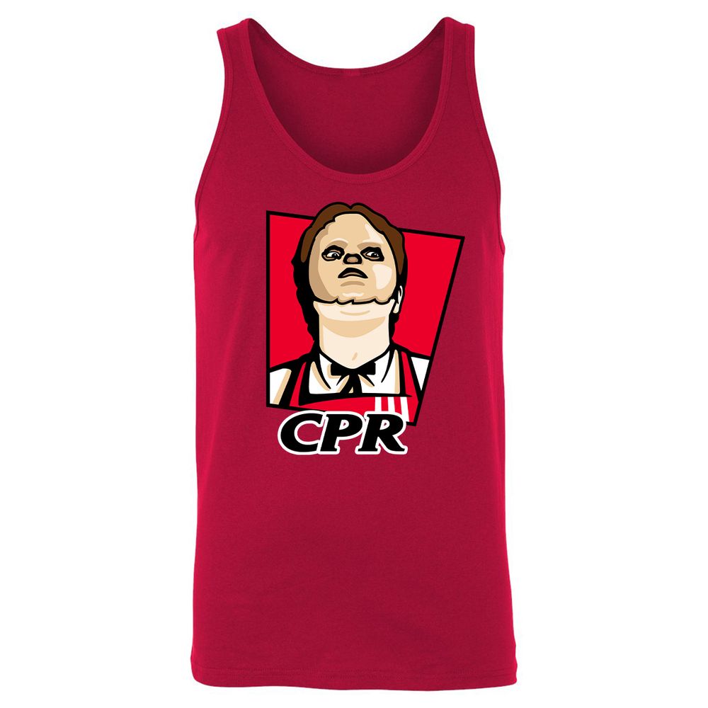 Unisex Jersey Tank - 5W37MUFC - Red - 11