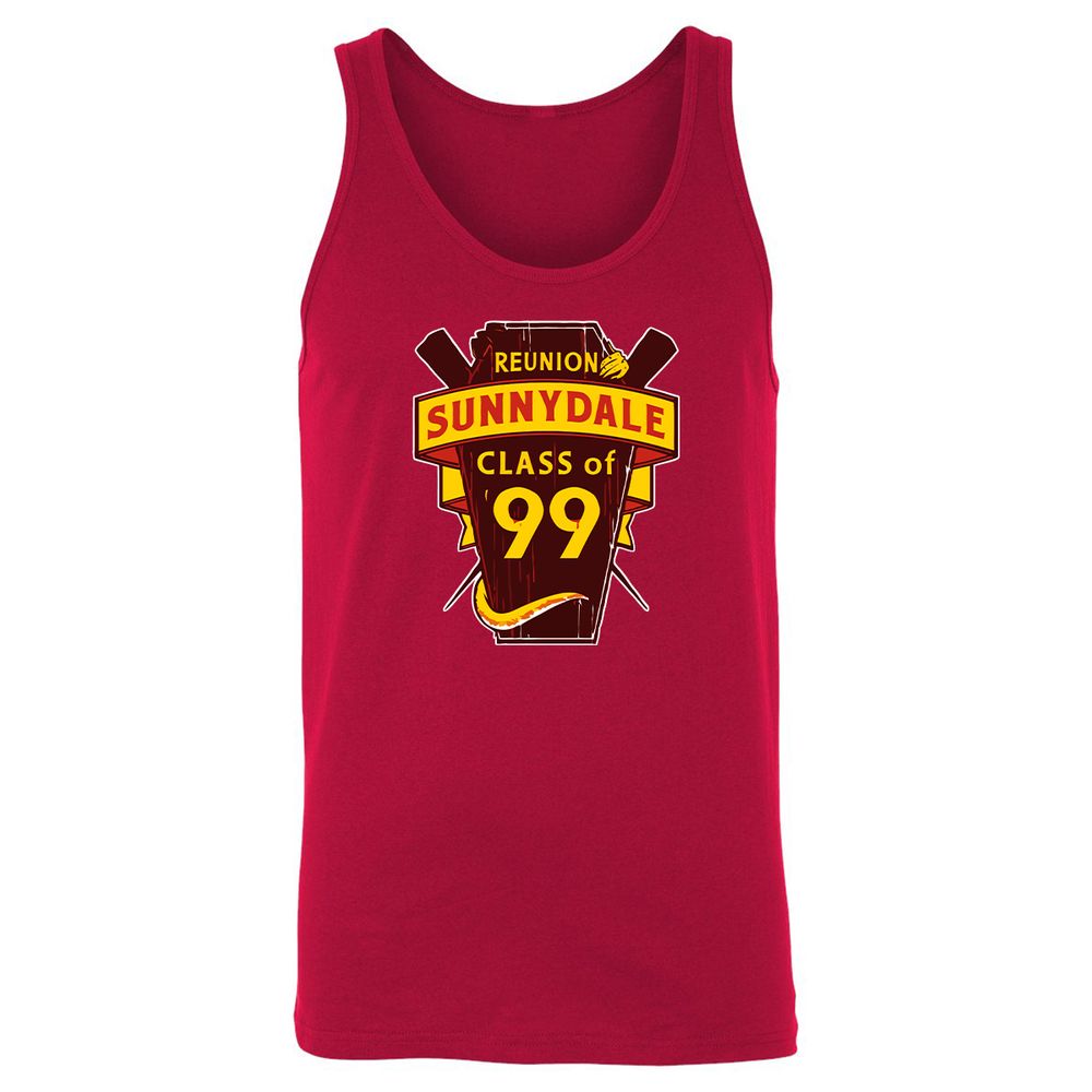 Unisex Jersey Tank - NHCRSGGM - Red - 11