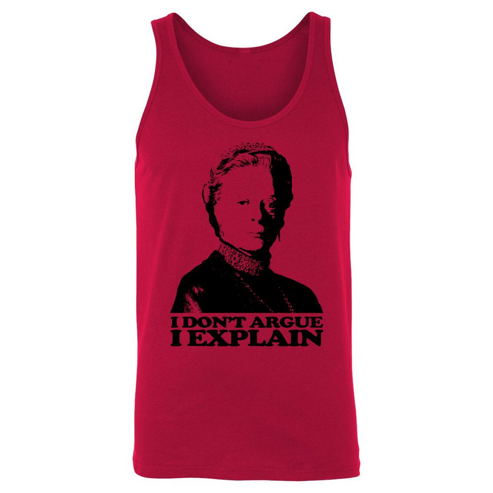 Unisex Jersey Tank - 4DRSASDK - Red - 11