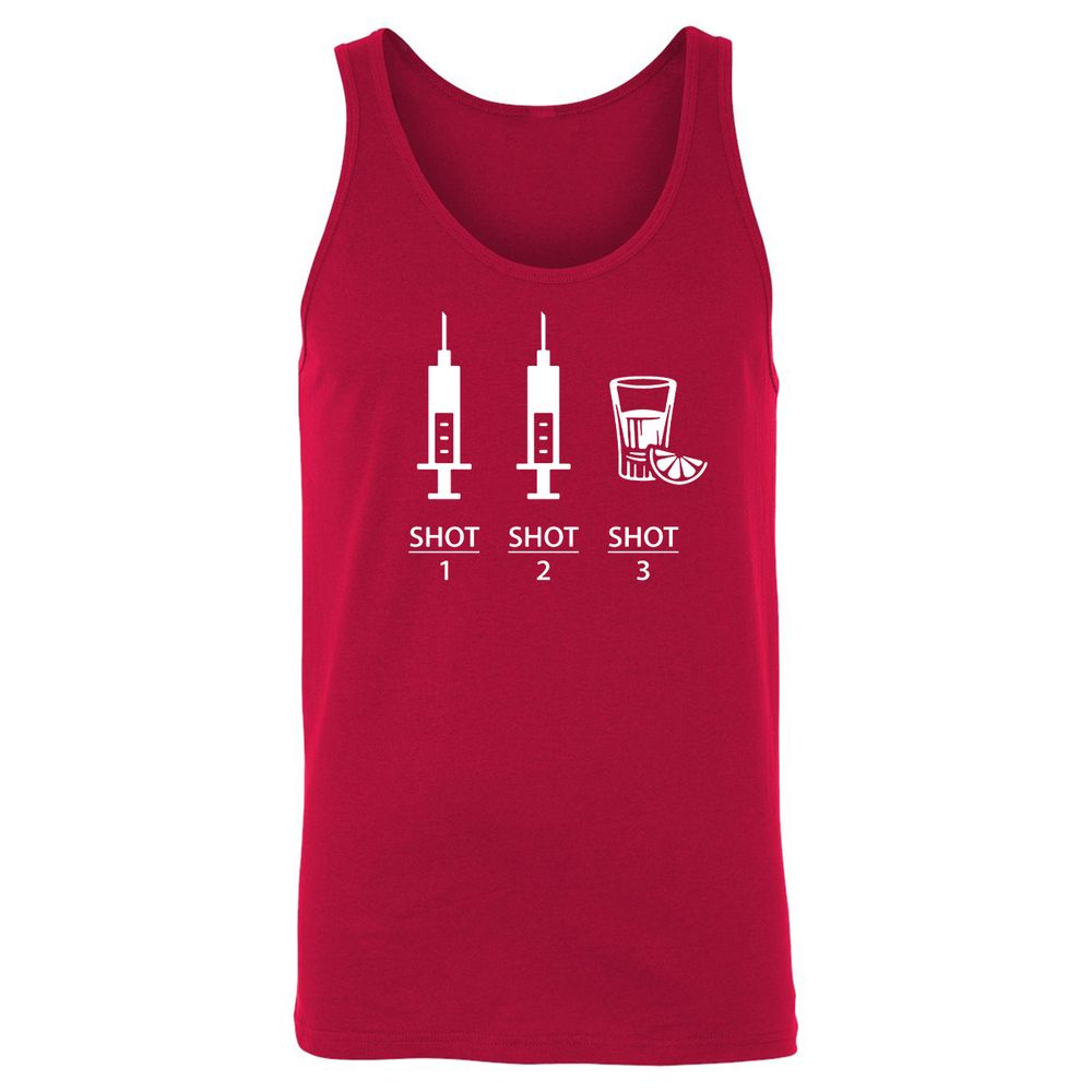 Unisex Jersey Tank - FEM1PW56 - Red - 11