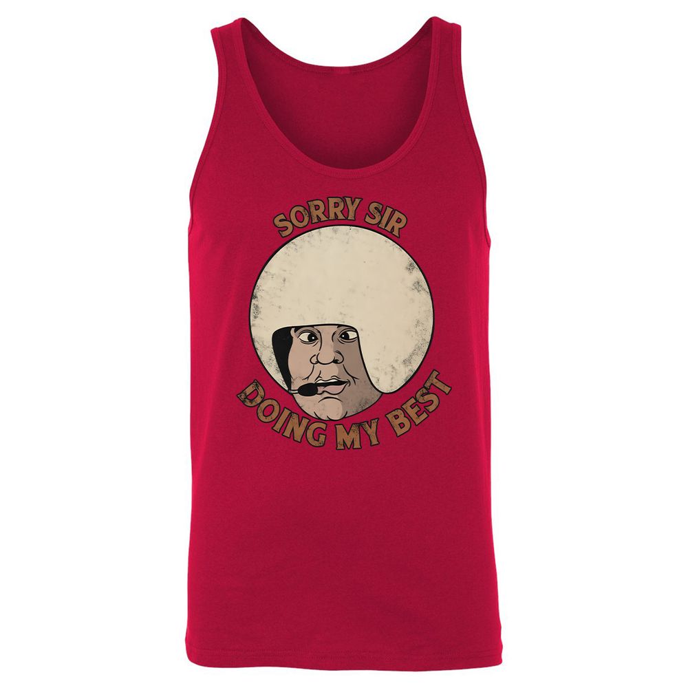 Unisex Jersey Tank - V36UC6GV - Red - 11