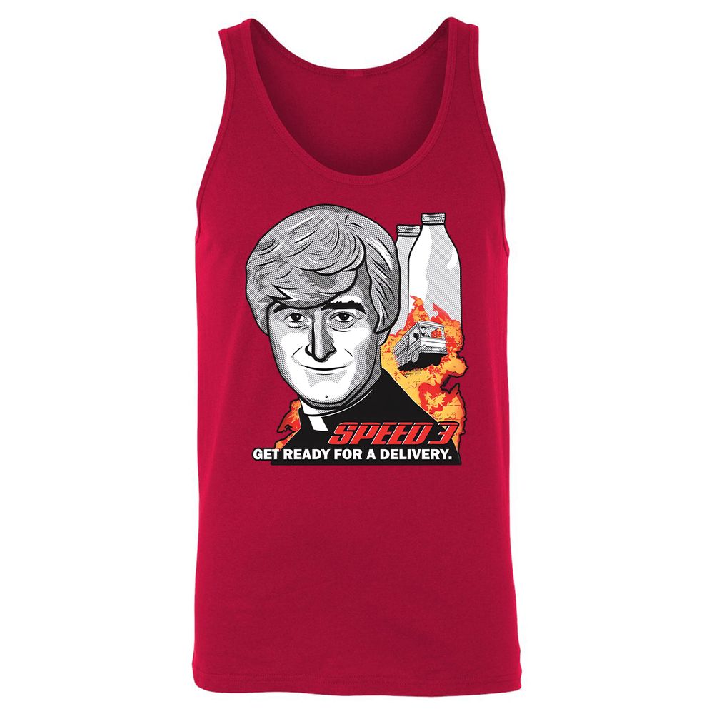 Unisex Jersey Tank - E95RBXGE - Red - 11