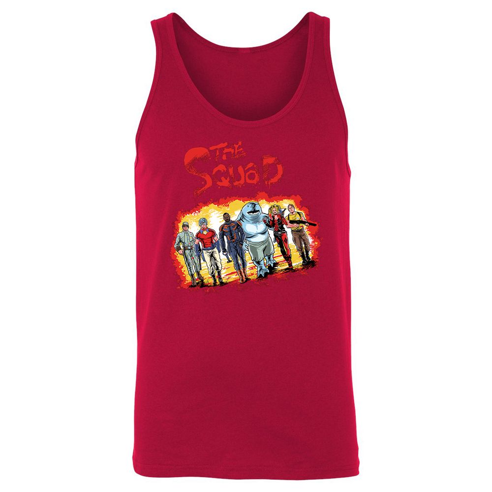 Unisex Jersey Tank - RQXRA9HA - Red - 11