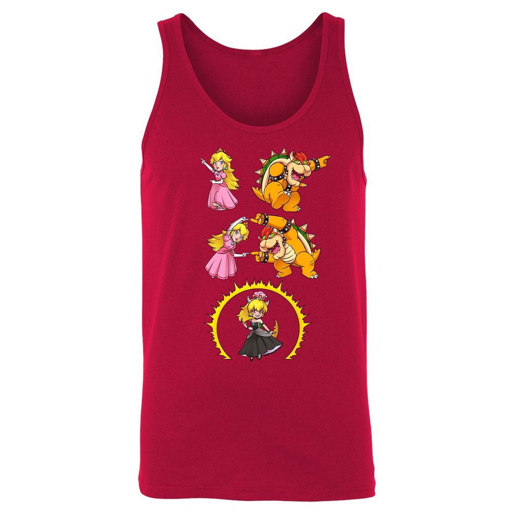Unisex Jersey Tank - 4WD5R4Q5 - Red - 11