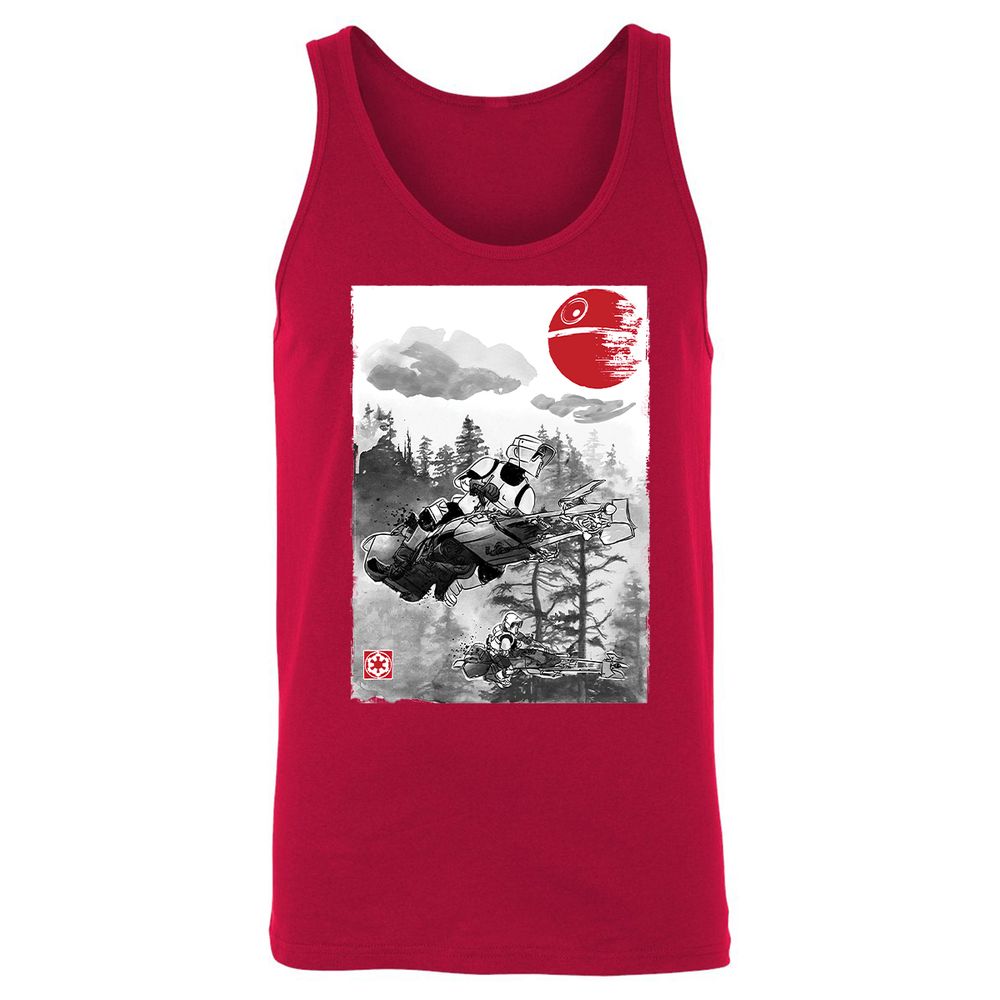 Unisex Jersey Tank - 3DHGG9D5 - Red - 11