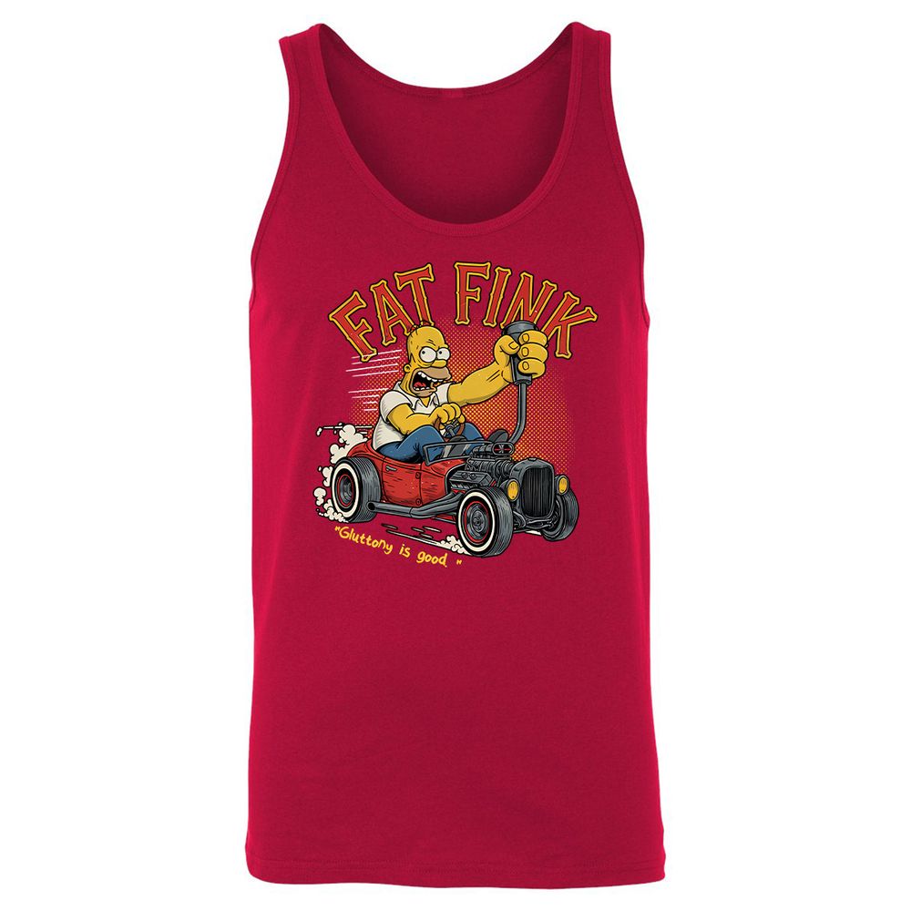 Unisex Jersey Tank - RTY3ER3Z - Red - 11