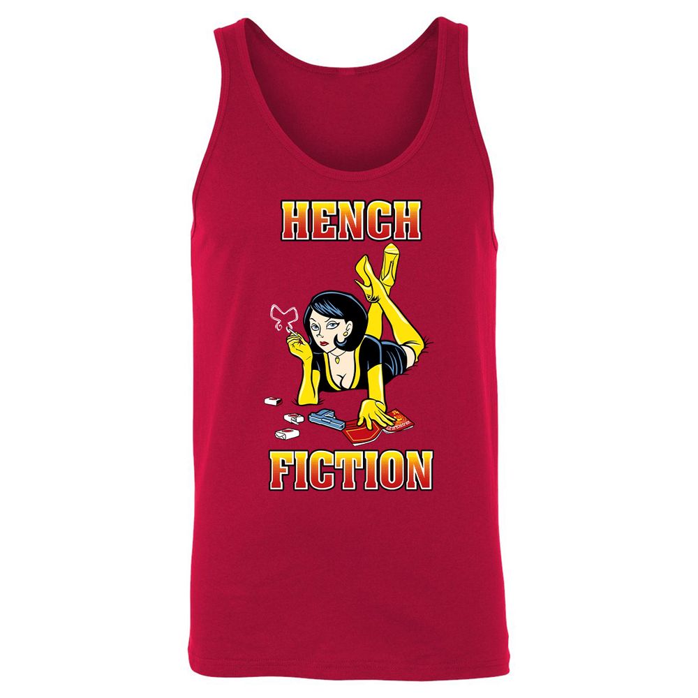 Unisex Jersey Tank - QRA4GYRR - Red - 11
