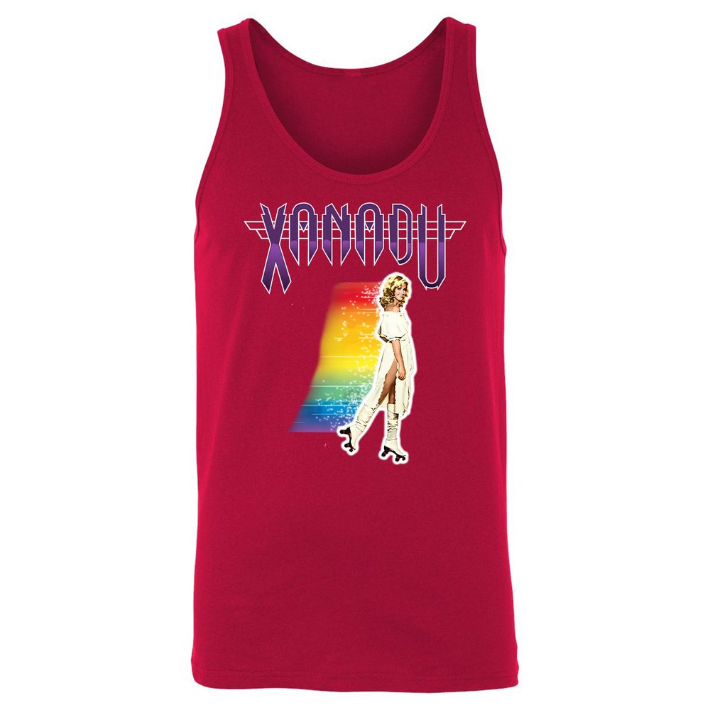 Unisex Jersey Tank - L3N81NKH - Red - 11